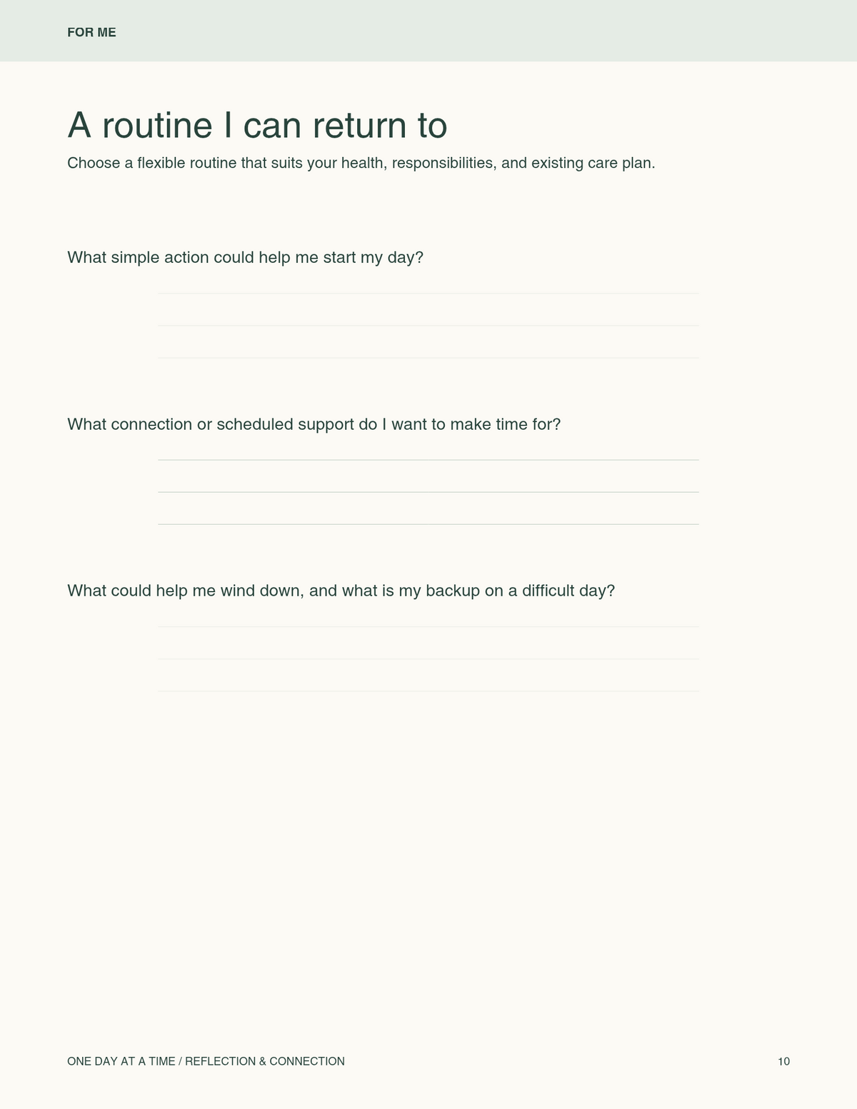 A Recovery& Family's connection Workbook